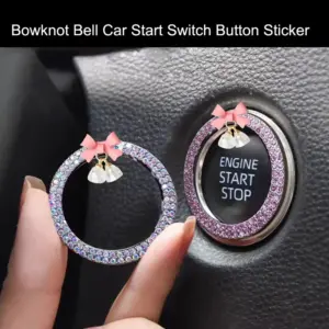 Diamond Car Switch Button
